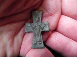 croix reliquaire provenant du champs de bataille de Nicopolis