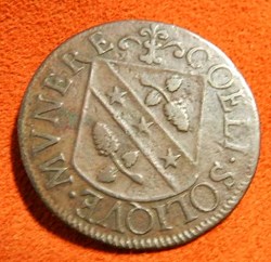 Jean Batiste Mareschal 1667 jeton cogouverneur de Besançon