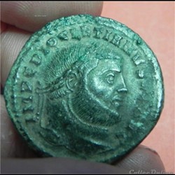 Dioclécien follis RIC 31a PT pour Ticinum nom actuel Pavie Italie