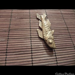poids à or d'afrique figuratif poisson