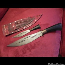 paire de couteaux indonésie