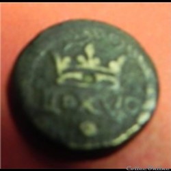 Poids monétaire croix ancrée