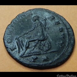 AURELIEN Fortuna Redux *P Siscia mint, 1st officina