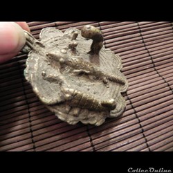poids à or forme figurative GAN Burkina-Faso scorpion,réptile et ??
