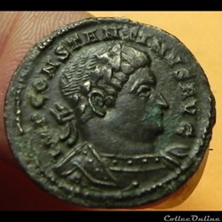 CONSTATIN I  follis  SOLI INVIC-TO COMITI   P TR   Trèves