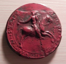 JEAN  DE CHALON 1264  copie contre sceau