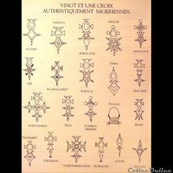 types de croix Nigériennes et croix Agadez