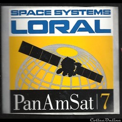 AUTOCOLLANT KOUROU sat. PANAMSAT 7