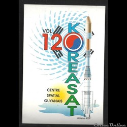 ARIANE  KOUROU  VOL N°120 satellite KOREASAT   1999