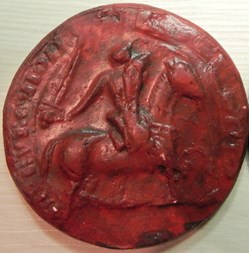 Étienne DE BOURGOGNE 1193 copie sceau