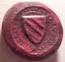 contre-sceau Eudes de Bourgogne  1292
