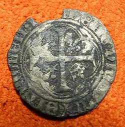 François I 1540 douzain aux couronnelles