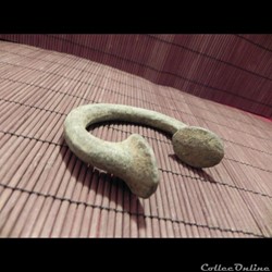 manille-monnaie de Birmingham zone Sahel .Manilla-bronze-slave-bracelet