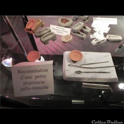 outils d'oculiste gallo-romain...