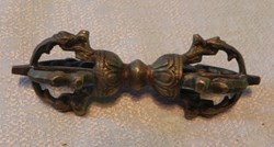 dorje Vajra tibétain foudre diamant rituel bouddhiste laiton