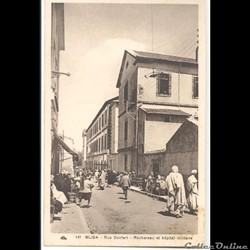 Blida rue Denfert Rochereau et hopital militaire Algérie