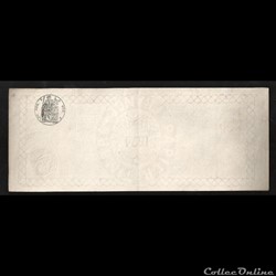 papier timbre  France 1874  lettre  de change