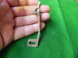 clef ou partie de fermeture fer