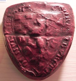 FREDERIX DE NUREMBERG copie sceau