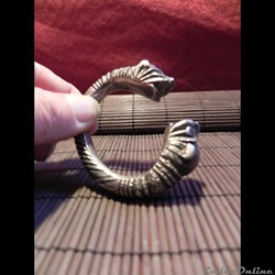 BRACELET -MANILLE    ARGENT RADJASTAN