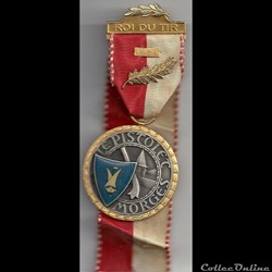 médaille de tir Suisse MORGES 1974