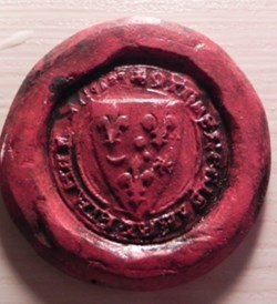 Baillage de Mâcon contre-sceau  1315