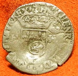 contremarqué en quinzain sous Louis XIII 1593 Montpellier