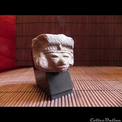 tête, TOLITA? terre cuite