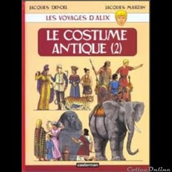 bd  les voyages d'Alix . Le costume antique  2