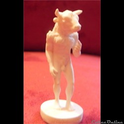 miniature divinité antique Minotaure