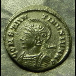 Constantin II BEATA TRAN-QVILLITAS tête à gauche PLON Londres