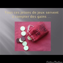 jeton de jeux vitrine 22