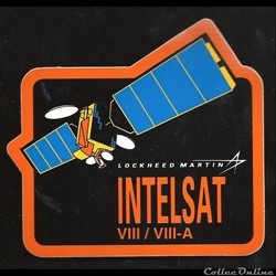 AUTOCOLLANT KOUROU satellite INTELSAT VIII
