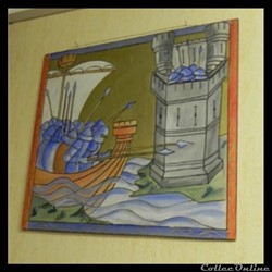 tableau réalisé par les élèves de Roulans   25640