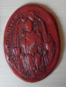 archevêque GUY DE BOURGOGNE 1342 copie sceau