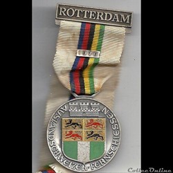 médaille de tir Suisse ROTTERDAM 1970