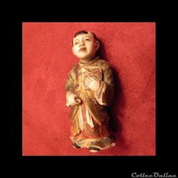 dignitaire Japon porcelaine