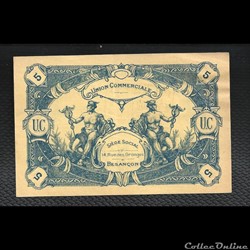 5 francs BESANCON union commerciale.novembre1938