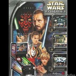 flyer flipper Williams Star Wars épisode 1