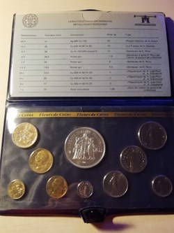 1979 - Coffret FDC en franc de la Monnaie de Paris