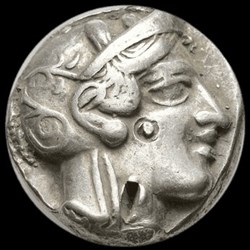 Tetradrachm - Athens, -454/-404