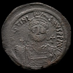 Follis - Justinian I, 541/542