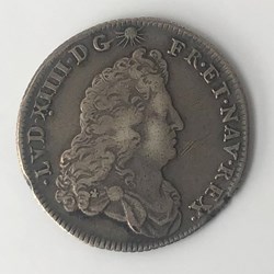 1/8e d'écu de Flandre 1686 - 1688