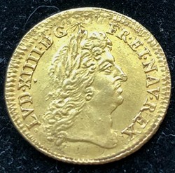 Demi Louis d'or à l'Ecu