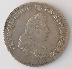 1/8e d'écu de Flandre 1686 - 1688