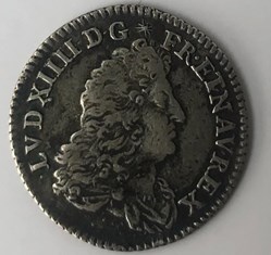 Seizième d'écu de Flandre 1686 - 1688