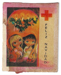 Estampillas colecta nacional Cruz Roja Mexicana (Feliz Navidad 4)