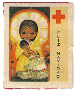 Estampillas colecta nacional Cruz Roja Mexicana (Feliz Navidad 3)