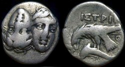 THRACE, ISTROS AR Drachm