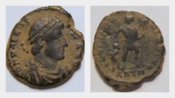 VALENTINIAN I AE3, RIC 10a, Gloria Romanorvm